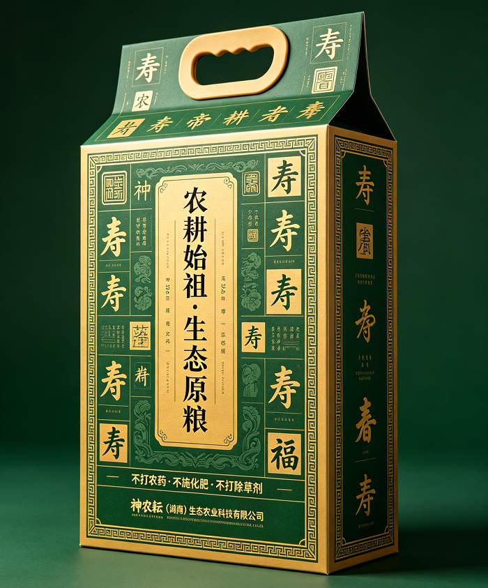 神农耘寿米2.5公斤装生态米（样盒）