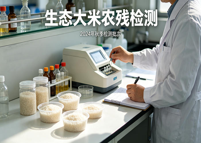 生态大米农残检测